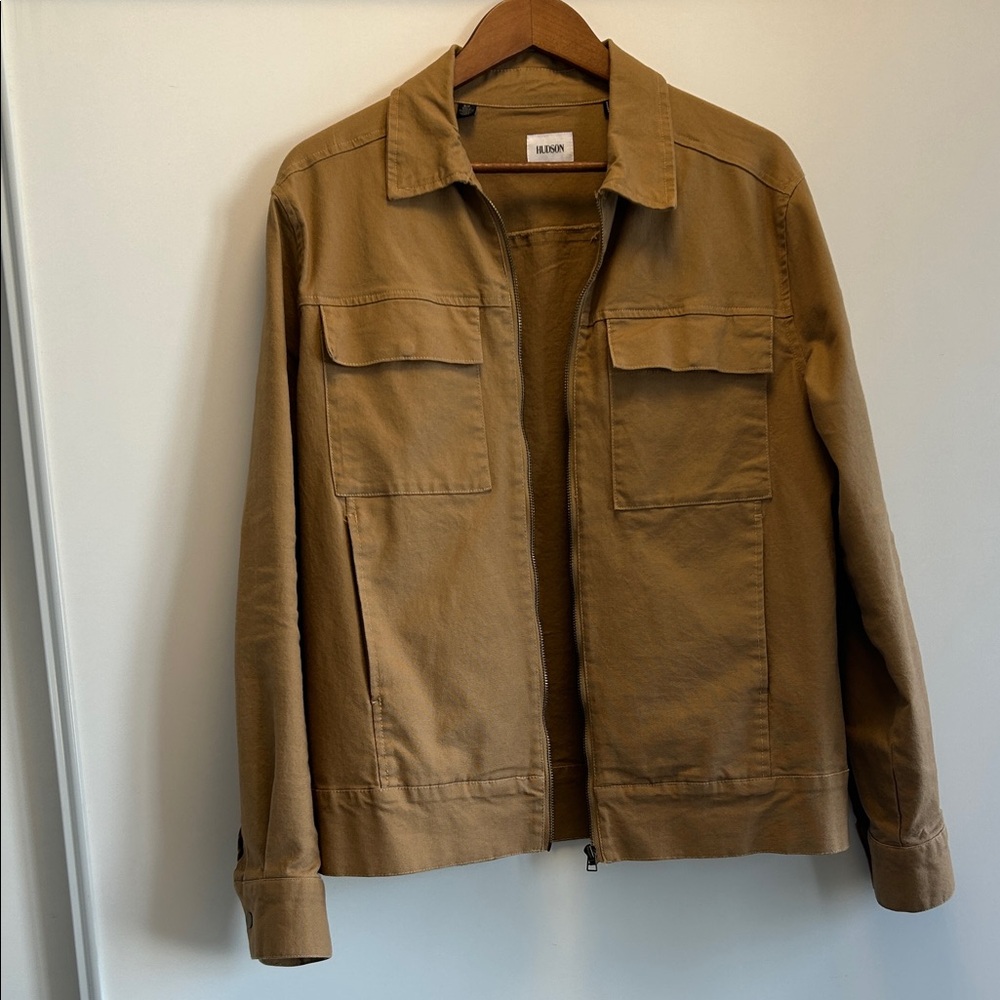 Khaki utility field jacket